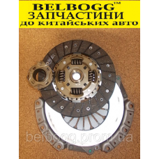 Сцепление в сборе 1,6 (Валео, Valeo, Корея) BYD F3, F3R, Бид Ф3, Ф3Р, Бід Ф3