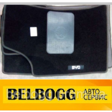 Коврики в салон ворсовые черные BYD F3, F3R, New F3, Бид Ф3, Бід Ф3